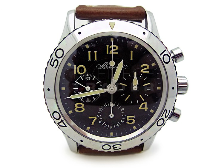 replica Breguet Aeronavale Type XX Flyback 3800 Stainless Steel Automatic WATCHES 1