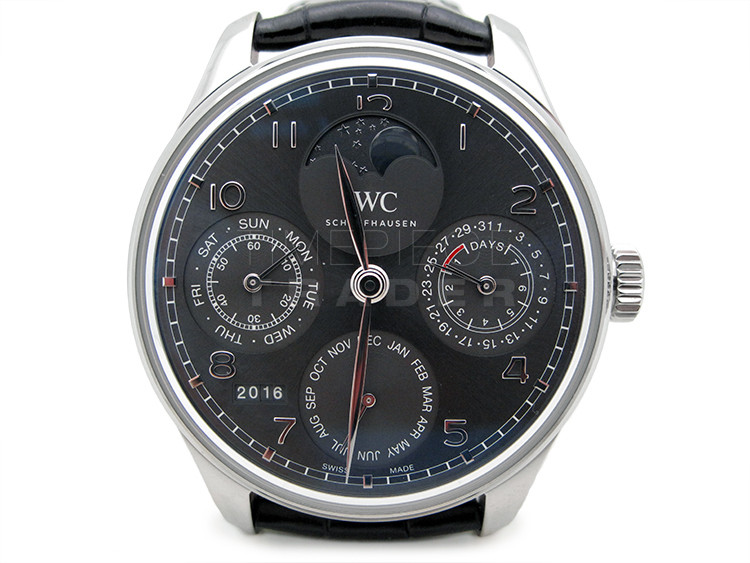 replica IWC Portuguese IW5033-01 18k White Gold Automatic Self Winding 52610 Calibre WATCHES 1