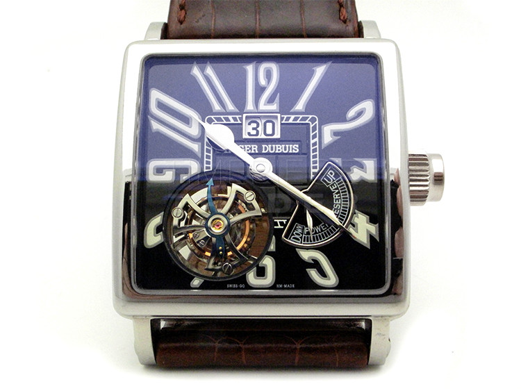 replica Roger Dubuis Golden Square Flying Tourbillon G40 03 7 GN9.61 Titanium Manual Hand Winding WATCHES 1