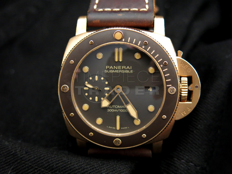 replica Panerai Submersible 1950 PAM968 Bronze Automatic self-winding WATCHES 1