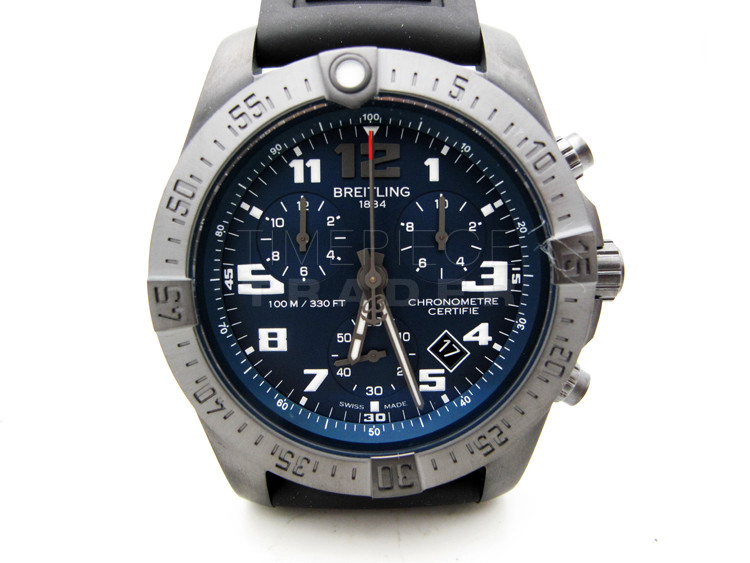 replica Breitling Chronospace V7333010/C939 Blacked Titanium Quartz Battery WATCHES 1