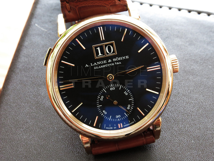 replica A. Lange & Sohne Saxonia 381.031 18k Rose Gold Automatic self-winding WATCHES 1