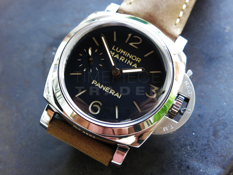 replica Panerai Luminor 1950 3 Days PAM422 18k White Gold Manual Hand Wind WATCHES 1
