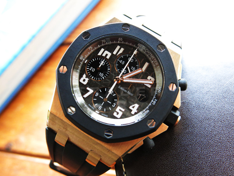 replica Audemars Piguet Royal Oak Offshore 26178OK.OO.D002CA.01 18k Rose Gold Self-winding Auto WATCHES 1