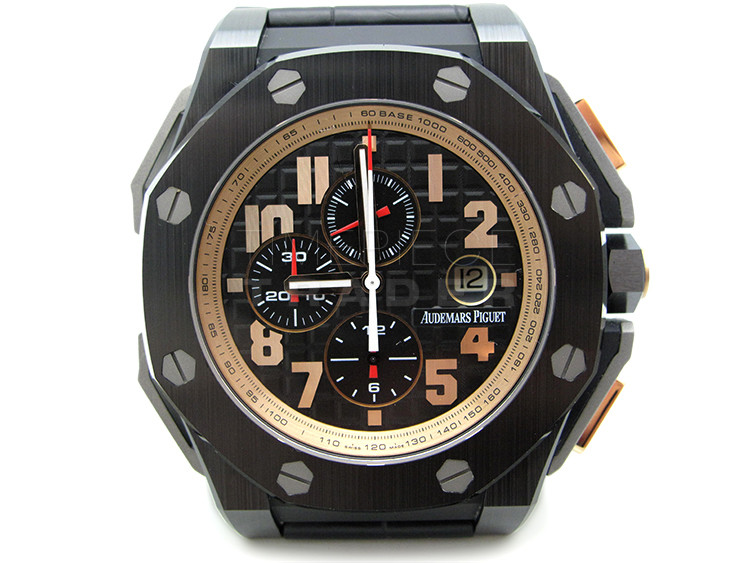 replica Audemars Piguet Royal Oak Offshore 26378IO.OO.A001KE.01 Ceramic / Titanium Automatic self-winding WATCHES 1