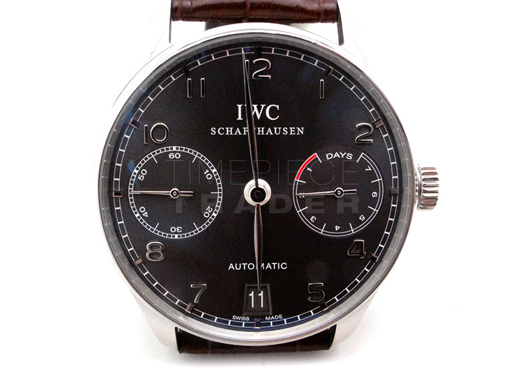 replica IWC Portuguese IW5001-06 18k White Gold Automatic Self Winding WATCHES 1