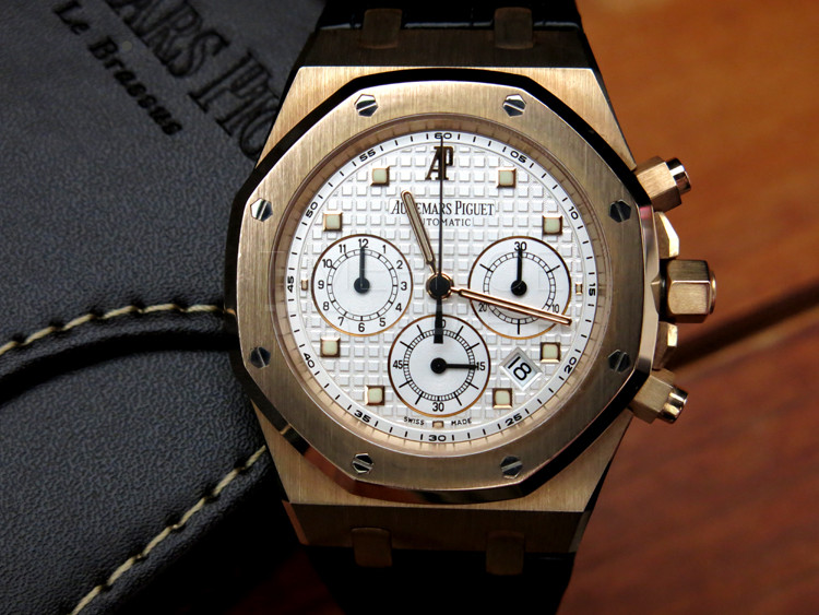 replica Audemars Piguet Royal oak 26022OR.OO.D088CR.01 18k Rose Gold Self Winding AUTO WATCHES 1