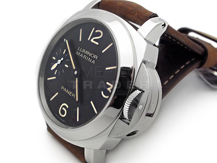 replica Panerai Luminor Marina PAM466 Stainless Steel Manual Hand Wind WATCHES 1