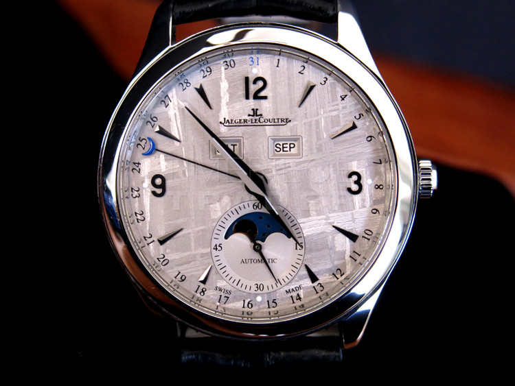 replica Jaeger LeCoultre Master Calendar Meteorite Q1558421 Stainless Steel Automatic WATCHES 1