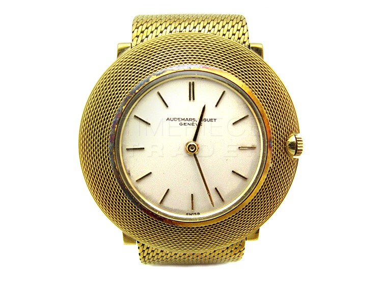 replica Audemars Piguet Vintage 18k Yellow Gold Manual hand-winding WATCHES 1