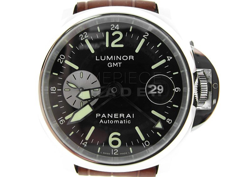 replica Panerai Luminor GMT (Contemporary) PAM88 Stainless Steel Automatic WATCHES 1