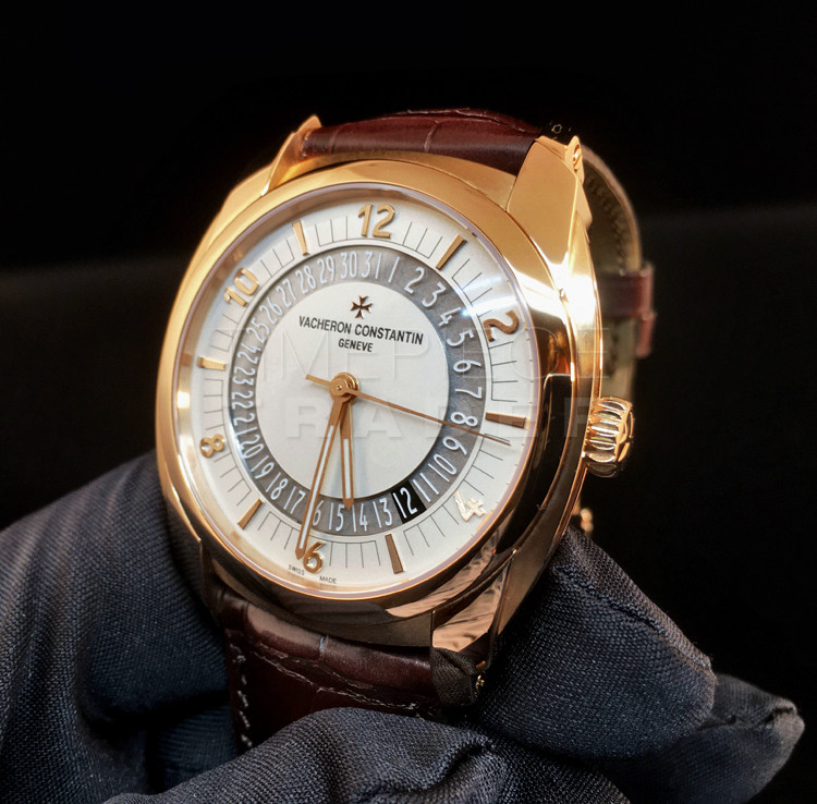 replica Vacheron Constantin Quai de L'Ile Date 86050/000r-i0p29 18k Rose Gold Automatic WATCHES 1