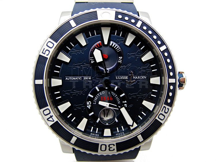 replica Ulysse Nardin Maxi Marine 263-91LE-3 Titanium / Stainless Steel Automatic WATCHES 1