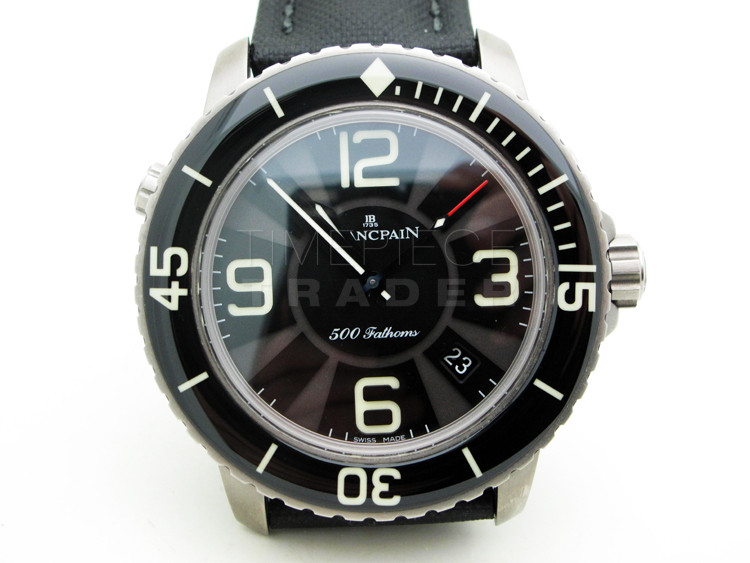 replica Blancpain 500 Fathoms 50015-12B30-52 Titanium Automatic Self-Winding WATCHES 1