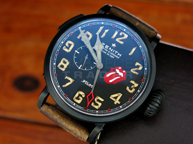 replica Zenith Pilot 96.2435.693/97.c738 Titanium Black Automatic self-winding WATCHES 1