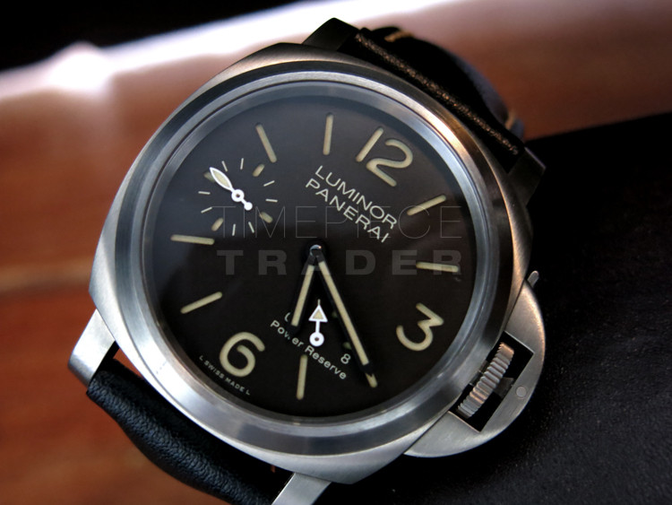 replica Panerai Luminor 8 Days PAM797 Brushed Titanium Hand-wind 8-day WATCHES 1