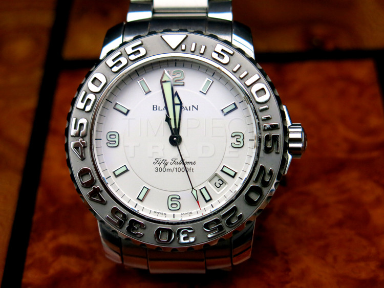 replica Blancpain Fifty Fathoms 2200-1142-71 Stainless Steel Self-winding Automatic WATCHES 1