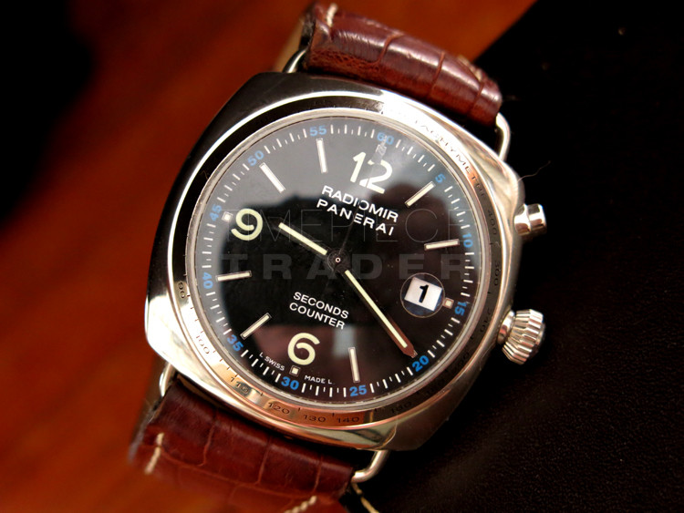 replica Panerai Radiomir PAM78 18m White Gold Omega Cal 920 Manual WATCHES 1