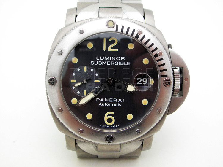 replica Panerai Submersible PAM170 Steel and Ti Automatic Self-Winding WATCHES 1