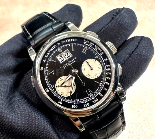 replica A. Lange & Sohne Datograph 403.035 Platinum Manual Winding WATCHES 1