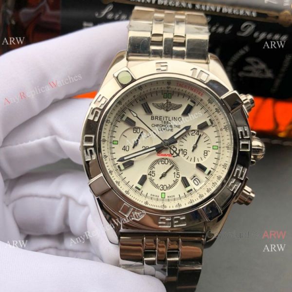 replica Buy Copy Breitling Chronomat B01 Chronograph Gray Dial 43mm WATCHES 1