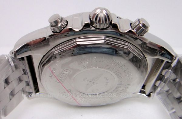 replica Breitling Chronomat B01 Chronometre Certifie SS Black Quartz Movement WATCHES 1
