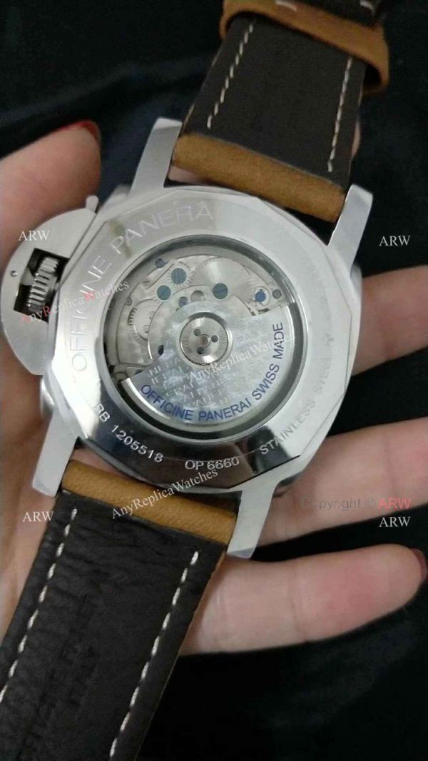 replica PANERAI LUMINOR 10 DAYS GMT STAINLESS STEEL BLACK DIAL AAA WATCHES 1