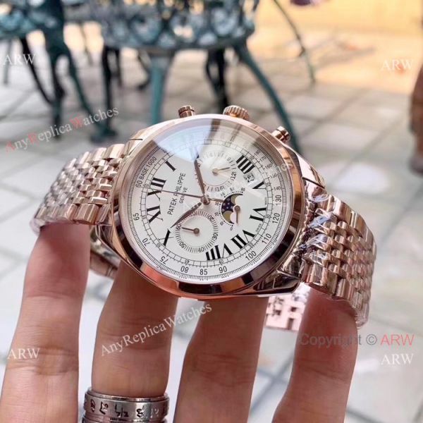 replica New Patek Philippe Grand Complication Chrono 2 Tone Rose Gold WATCHES 1