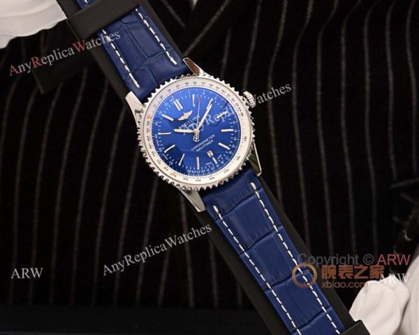 replica Best Breitling Navitimer 1 Brown Leather Strap es WATCHES 1