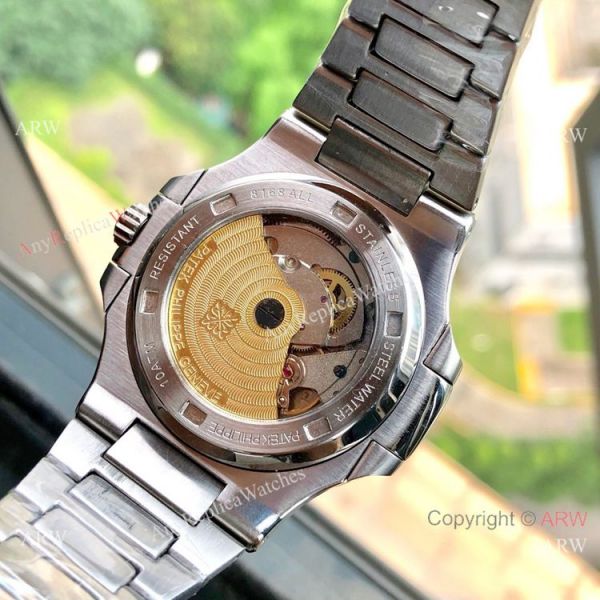 replica Stainless Steel Brown Dial Patek Philippe Nautilus Copy es 40mm WATCHES 1