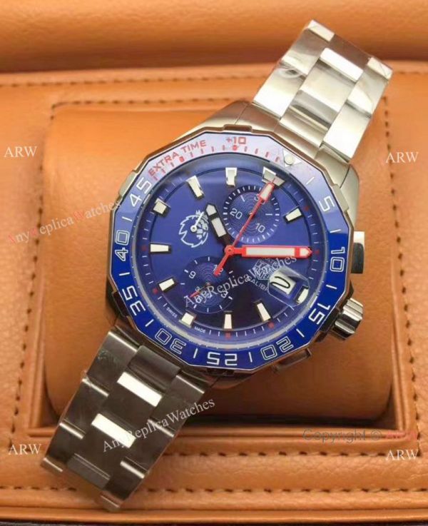 replica Copy Tag Heuer Match Timer Silver Dial Chronograph Quartz Movement WATCHES 1