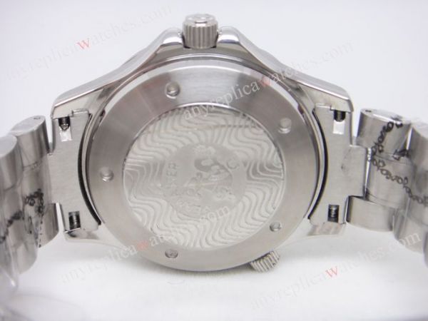 replica Seamaster Omega James Bond SS Blue Face Automatic Mens WATCHES 1