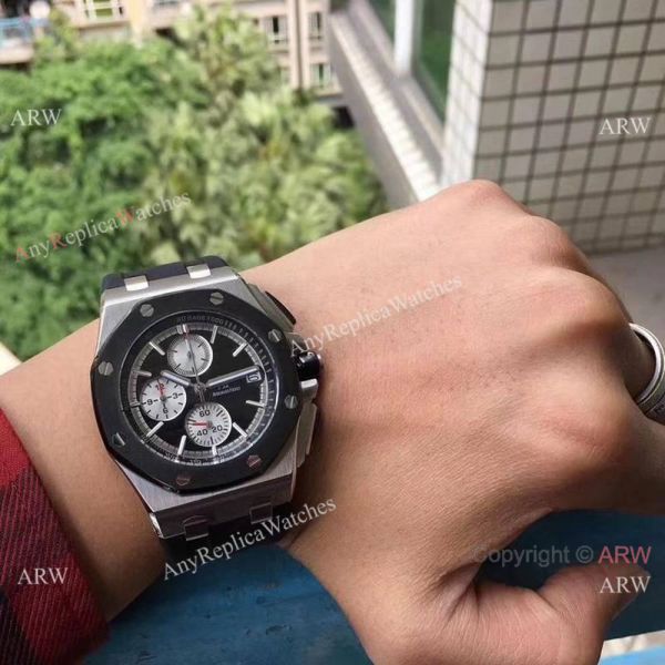 replica Audemars Piguet es For Sale Royal Oak Offshore SS White Sub-dials 44mm WATCHES 1