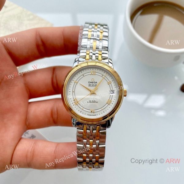 replica Clone Omega De Ville Prestige Lady es Stainless Steel 32mm WATCHES 1