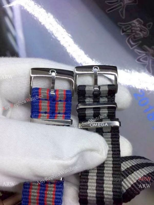 replica Omega James Bond Nato Strap 007 Face WATCHES 1