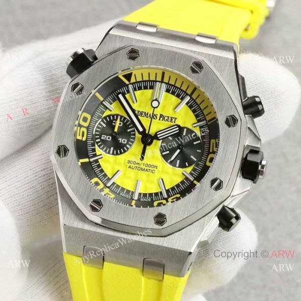 replica Audemars Piguet Royal Oak Offshore 42mm es SS Blue Dial WATCHES 1