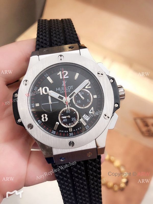 replica High Quality Fake Hublot Geneve Big Bang Tutti Frutti SS White Dial WATCHES 1