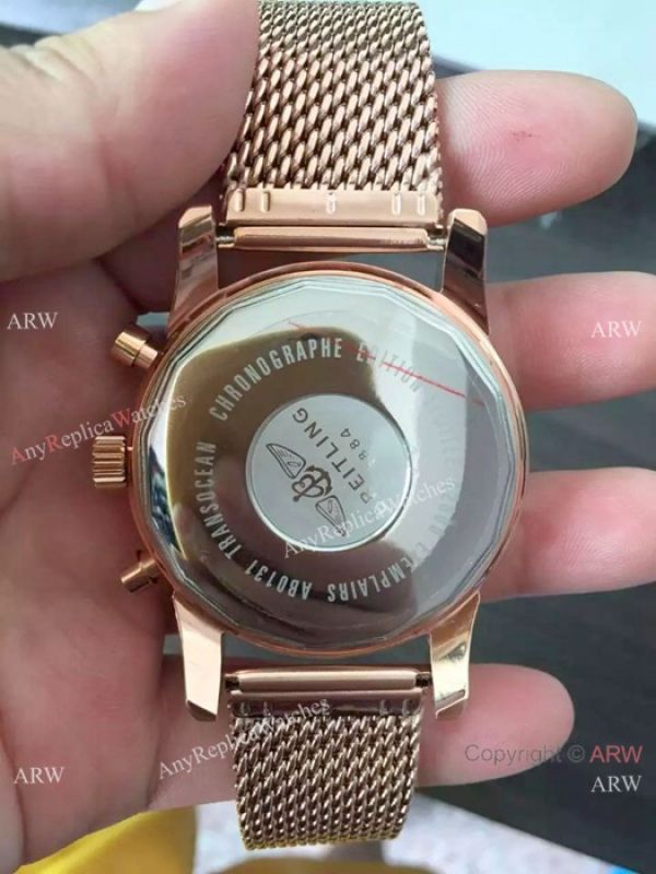 replica Copy Breitling Transocean Unitime B05 Rose Gold 46 mm WATCHES 1