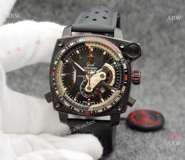 replica Copy Tag Heuer Grand Carrera Calibre 36 White Face WATCHES 1