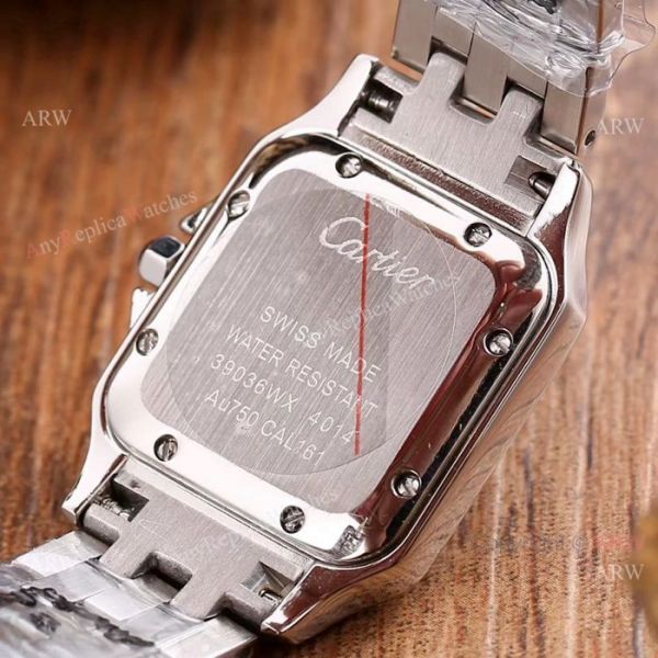 replica Cartier Panthere Limited Edition Stainless Steel Diamonds WATCHES 1