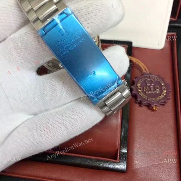 replica Low Price Omega Seamaster GMT Stainless Steel Blue Dial WATCHES 1