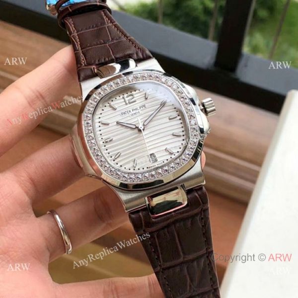 replica Swiss Patek Philippe Nautilus 7118 es SS Blue Dial Blue Strap WATCHES 1
