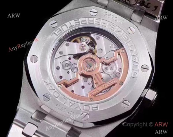 replica JF Factory Copy Audemars Piguet Royal Oak Perpetual Calendar SS Blue Dial WATCHES 1