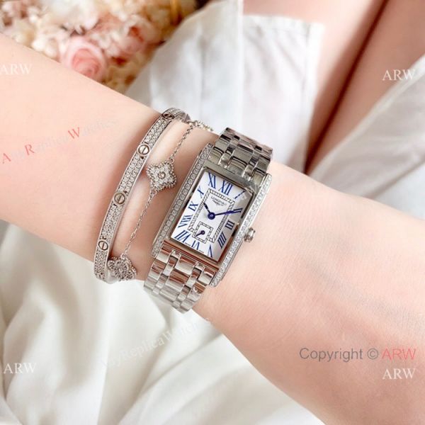 replica Longines Dolce Vita White Roman Dial es New WATCHES 1