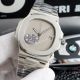 replica New! Copy Patek Philippe Nautilus Onyx Dial Stainless Steel WATCHES 1