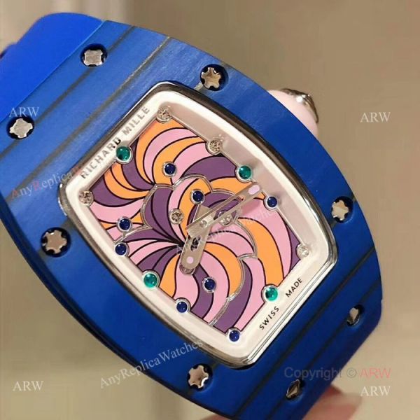 replica New Copy Richard Mille RM 07-03 Automatic Cupcake BonBon Collection Women WATCHES 1