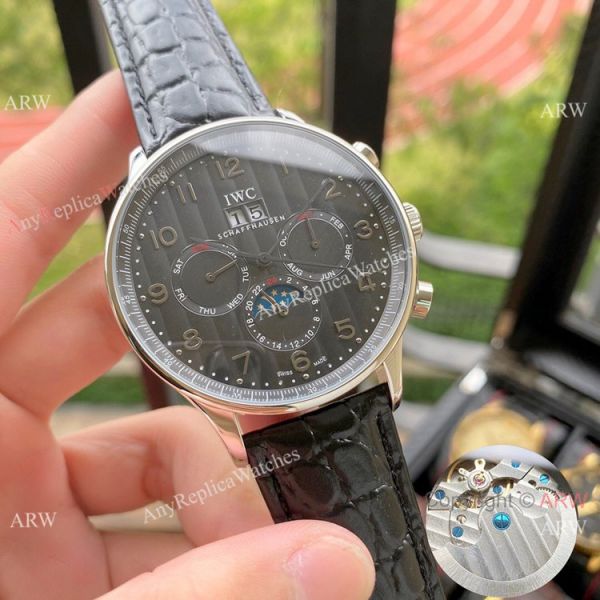 replica Wholesale Copy IWC Portuguese Moonphase Rose Gold es WATCHES 1