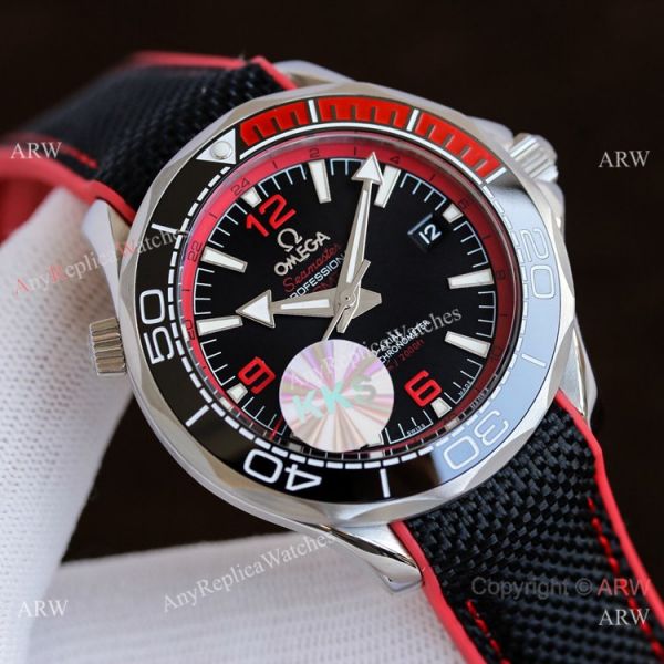 replica Best Quality Omega Seamaster Planet Ocean Automatic es Gray Face WATCHES 1