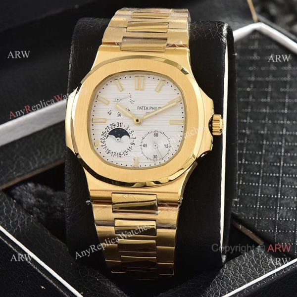 replica Patek Philippe Power Reserve Moonphase Copy es All Gold 40mm WATCHES 1