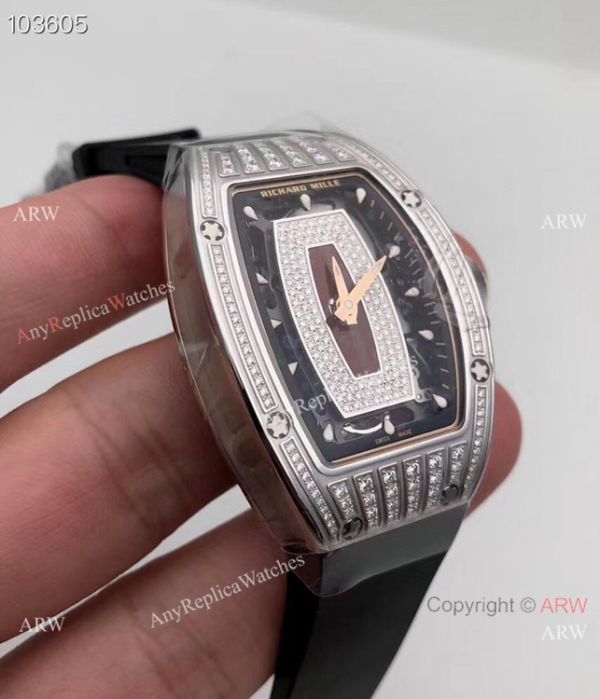 replica NEW! AAA Copy Richard Mille RM 07-01 Diamond For Women WATCHES 1